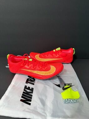 Nike Zoom Superfly Elite 2 Track Spikes Bright Crimson Red FZ9662-600 Mens 9